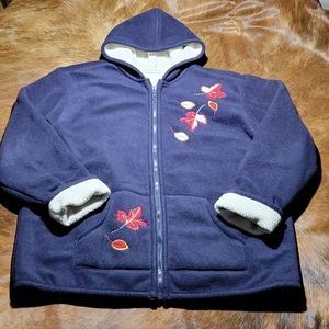 Zipper Whitstag Jacket Wool